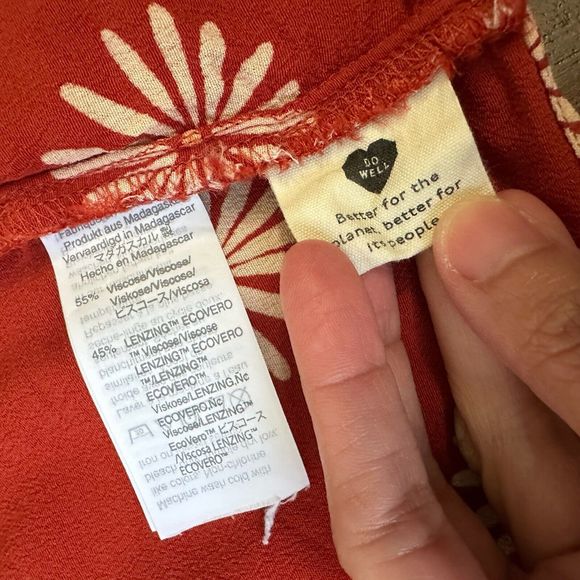 MADEWELL Sash-Tie Wrap Top in Daisy Daydream #AK023 - Picture 9 of 12